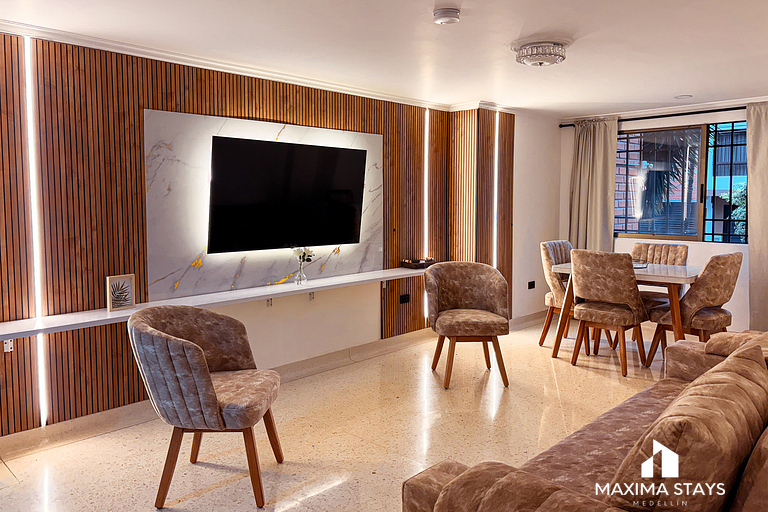 Máxima Stays | Apartamento moderno en Medellín