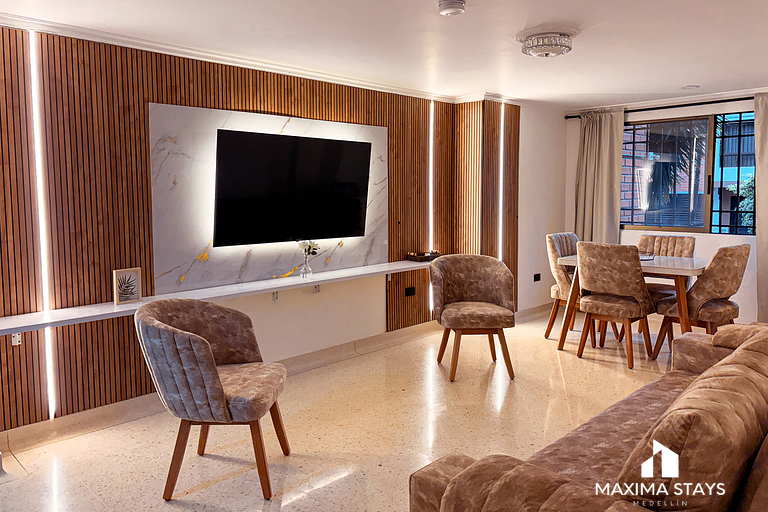 Máxima Stays | Apartamento moderno en Medellín
