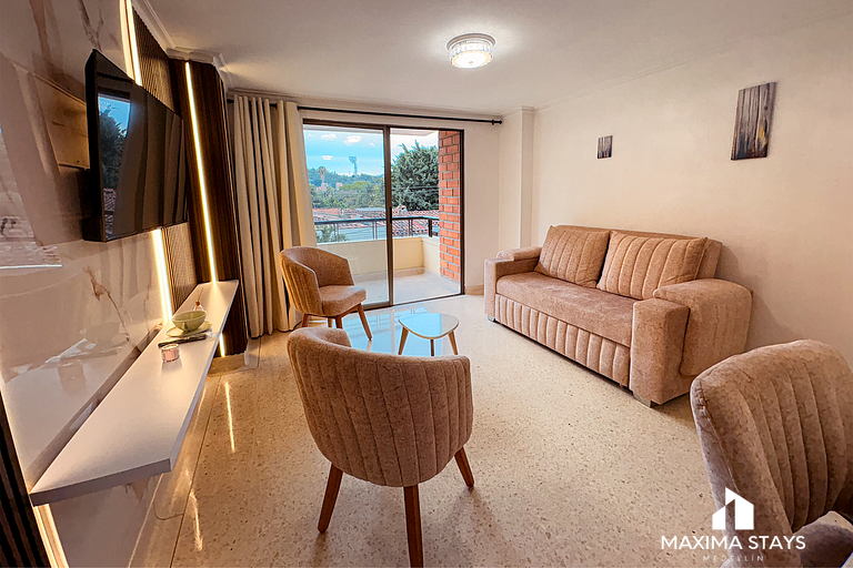 Máxima Stays | Apartamento moderno en Medellín