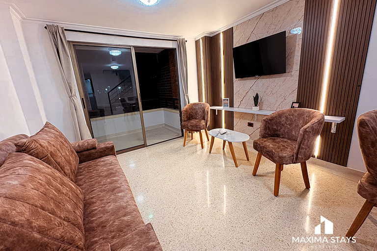 Máxima Stays | Apartamento moderno en Medellín