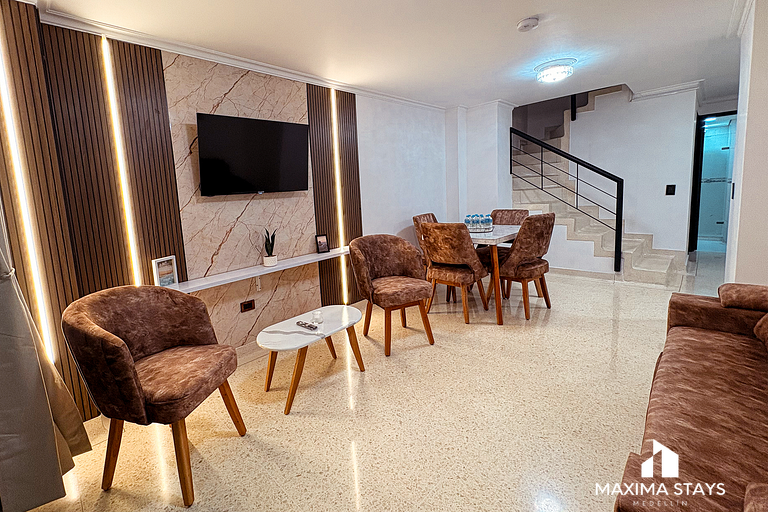 Máxima Stays | Apartamento moderno en Medellín